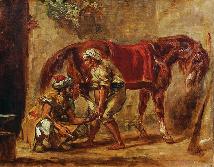 tranh Thợ đóng móng ngựa