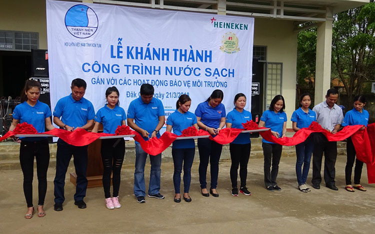 HEINEKEN Việt Nam tiếp tục hành động vì nước sạch cho cộng đồng