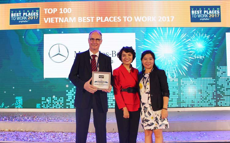 Mercedes-Benz Việt Nam có môi trường làm việc tốt nhất ngành ô tô