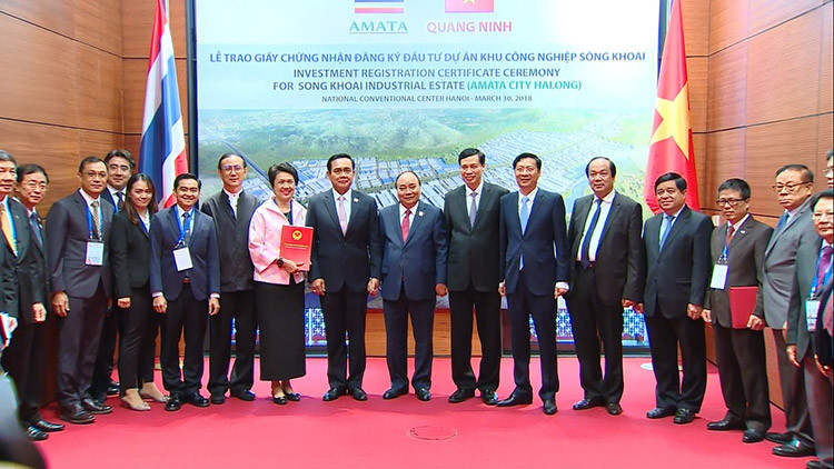 Amata VN tiếp tục mở rộng phát triển dự án "Amata City Hạ Long" tại Việt Nam