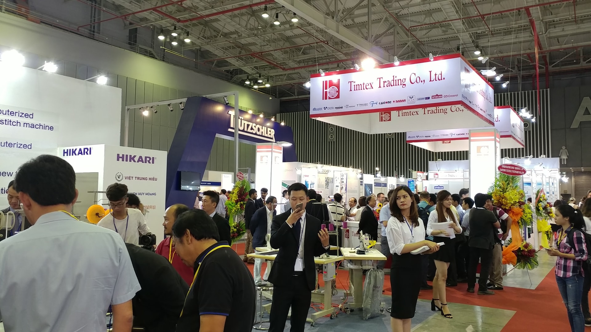 Khai mạc triển lãm SaigonTex 2018