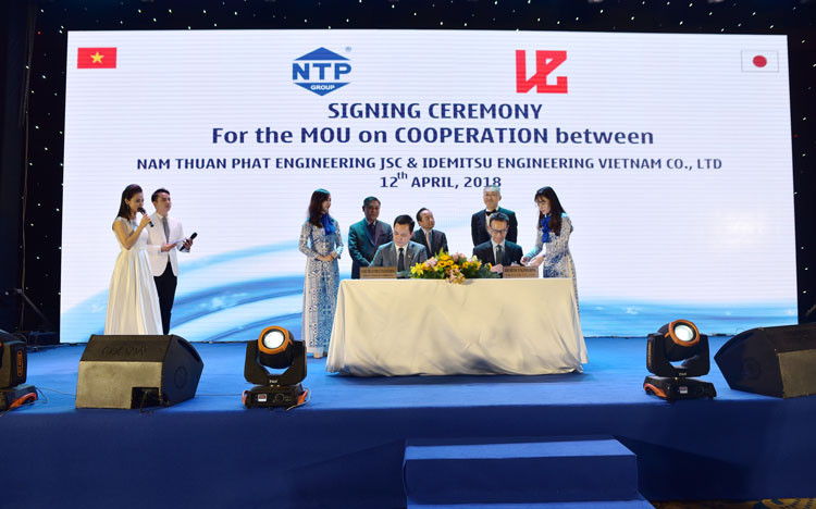 NTP ký kết hợp tác với các đối tác Nhật Bản và Pháp