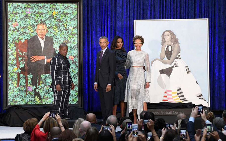 Chân dung Michelle Obama - tranh vẽ Đệ nhất Phu nhân Mỹ được yêu thích nhất