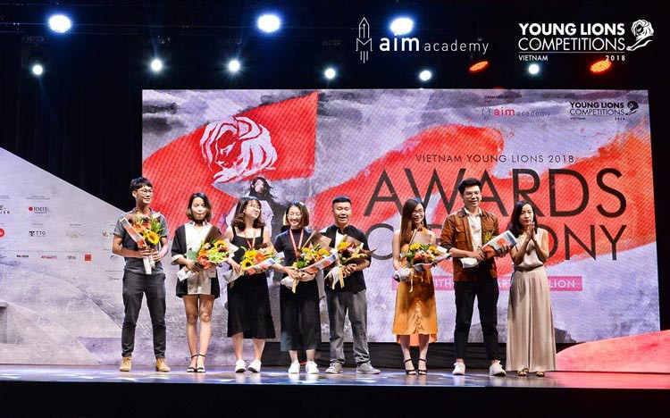 Trao giải Vietnam Young Lions 2018