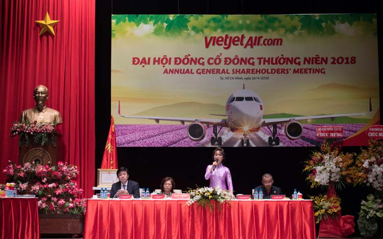 Vietjet tiếp tục mở rộng đường bay quốc tế, chia cổ tức 50%