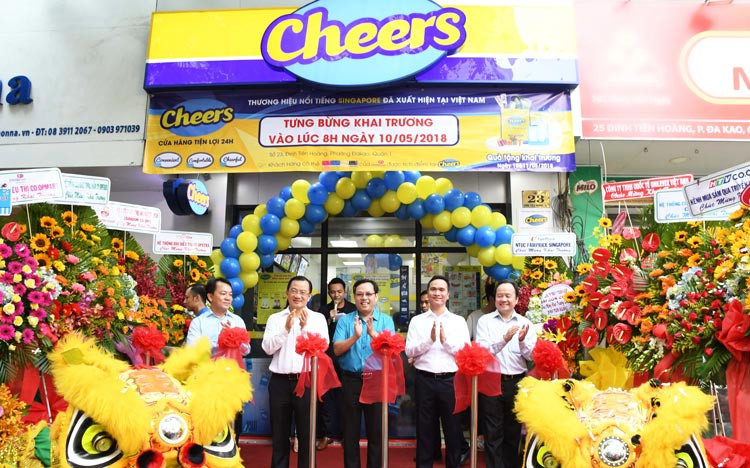 Cheers - thương hiệu cửa hàng tiện lợi Singapore vào Việt Nam