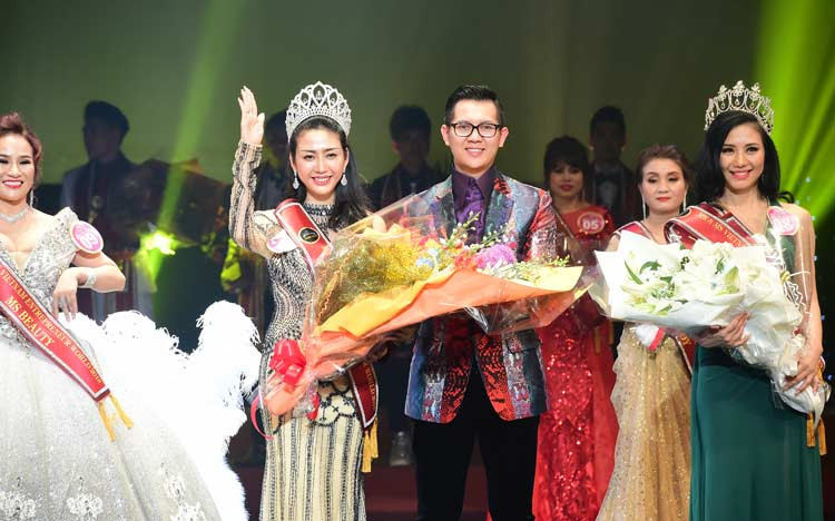 NTK Võ Nhật Phượng đoạt giải Hoa hậu Doanh nhân Thái Bình Dương 2018