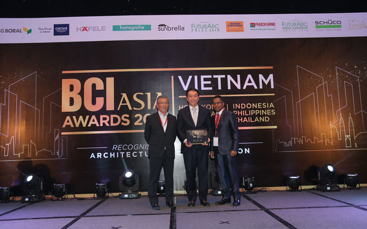 SonKim Land đạt giải thưởng thiết kế nội thất BCI Interior Design Awards 2018