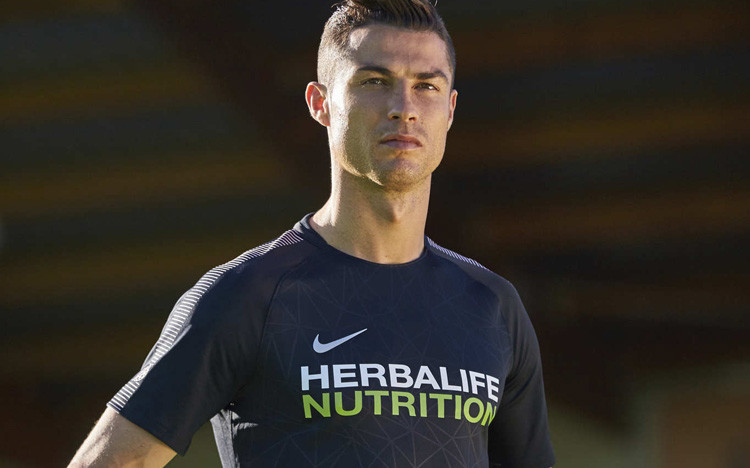 Herbalife tài trợ dinh dưỡng cho danh thủ Cristiano Ronaldo