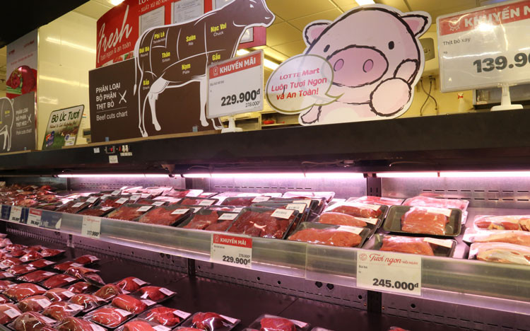 Tưng bừng Lễ hội thịt bò tại Lotte Việt Nam