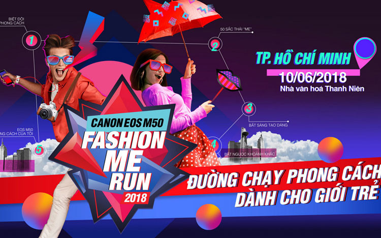 Canon - Fashion Me Run: Đường chạy phong cách cho giới trẻ