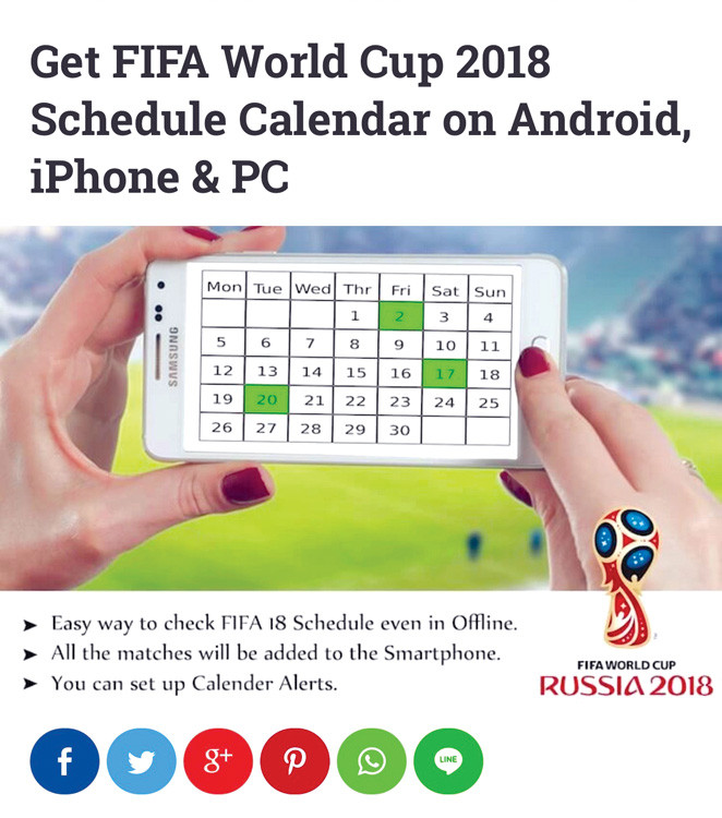 Ứng dụng trên di động chính thức của FIFA