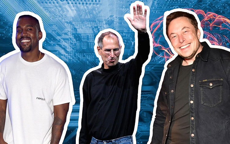 Muốn thành công, hãy bắt chước cách của Steve Jobs, Elon Musk và Kanye West