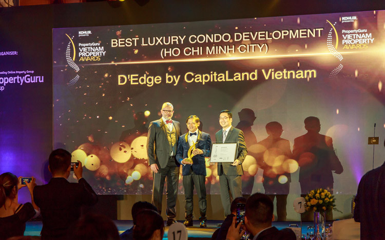 CapitaLand Việt Nam nhận 18 giải thưởng tại PropertyGuru Vietnam Property Awards 2018