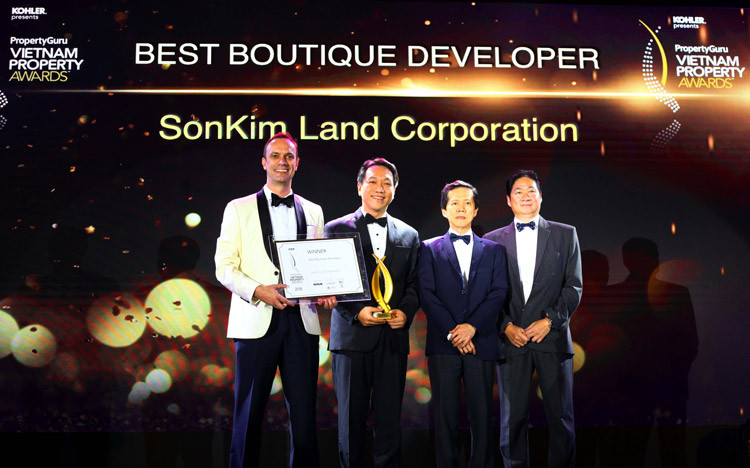 SonKim Land được vinh danh “Nhà phát triển bất động sản xuất sắc nhất dòng Luxury Boutique”
