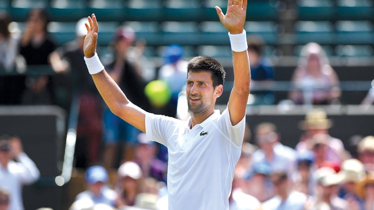 Djokovic vượt qua nhiều khó khăn để trở lại với Wimbledon 2018