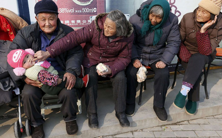 Gia tăng tình trạng già hóa dân số tại Trung Quốc