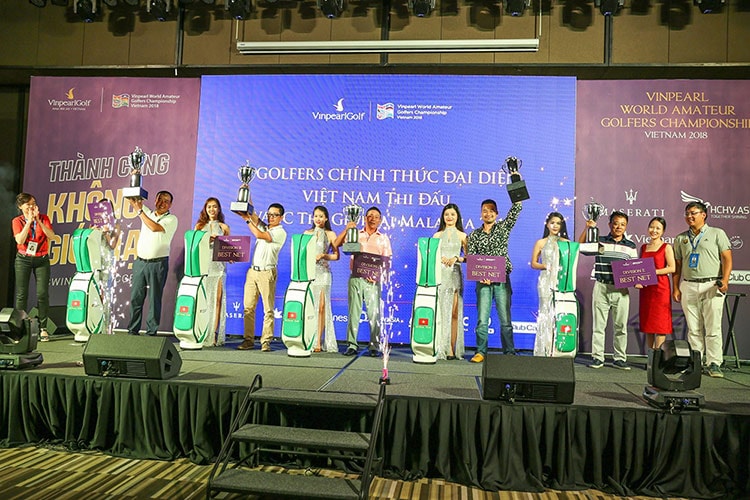 5 golf thủ xuất sắc nhất Vinpearl WAGC Vietnam 2018 tham dự VCK giải WAGC thế giới