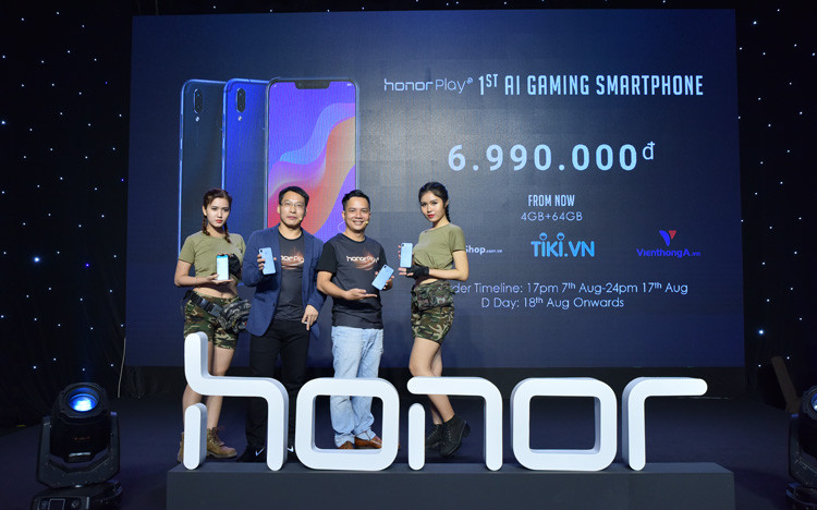 Honor Play ra mắt thị trường Việt