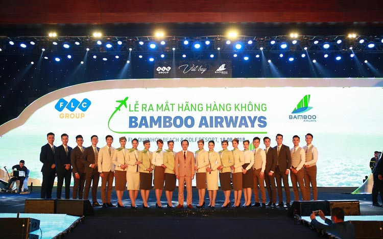 Tập đoàn FLC ra mắt Hãng hàng không Bamboo Airways