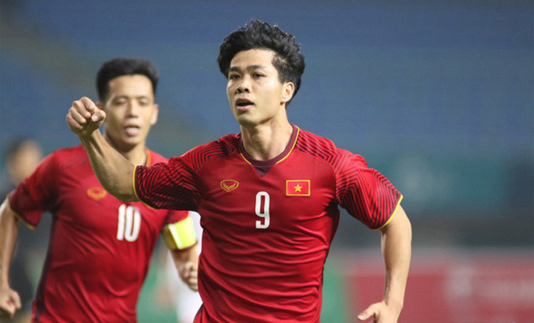 Công Phượng ghi bàn duy nhất cho Olympic Việt Nam.