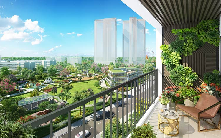 Dự án Eco-Green Saigon tối ưu thiết kế căn hộ 3 phòng ngủ