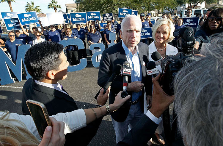 Vĩnh biệt Thượng nghị sĩ Hoa Kỳ John McCain