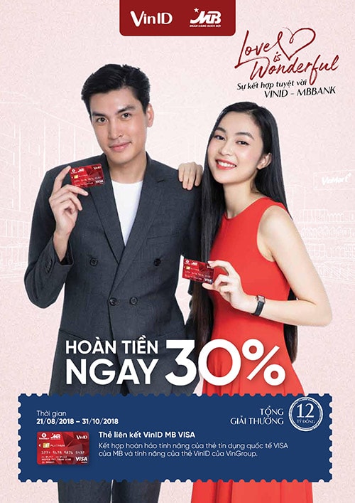VinID bắt tay loạt ngân hàng lớn, ưu đãi hoàn tiền lên tới 30%
