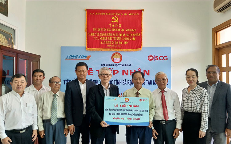 SCG hỗ trợ 1 tỷ đồng học bổng cho học sinh tại tỉnh Bà Rịa - Vũng Tàu