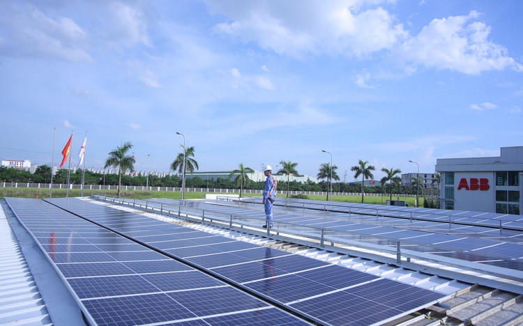 ABB Việt Nam khánh thành công trình năng lượng mặt trời