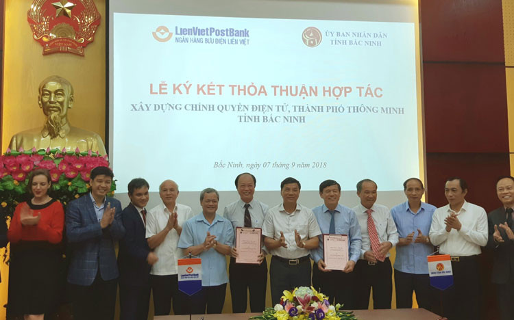LienVietPostBank ký kết hợp tác với UBND tỉnh Bắc Ninh