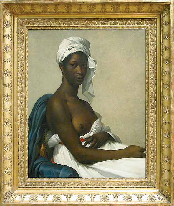 Chân dung một phụ nữ da đen ảnh: Bảo tàng Louvre