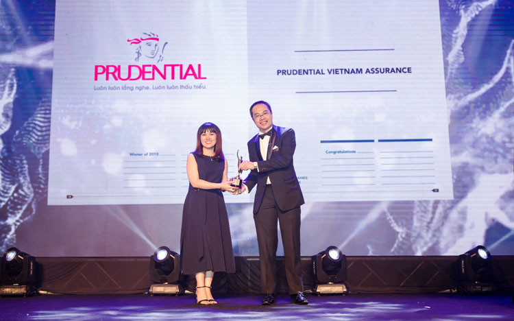 Prudential là nơi làm việc tốt nhất Châu Á năm 2018
