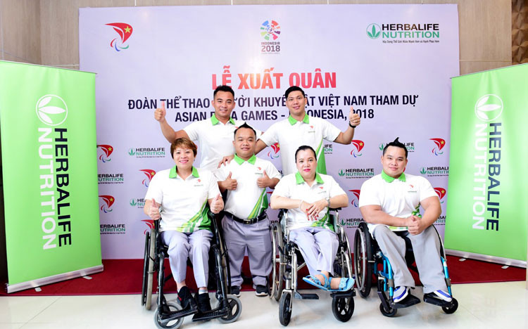 54 vận động viên tham dự Asian Para Games 2018