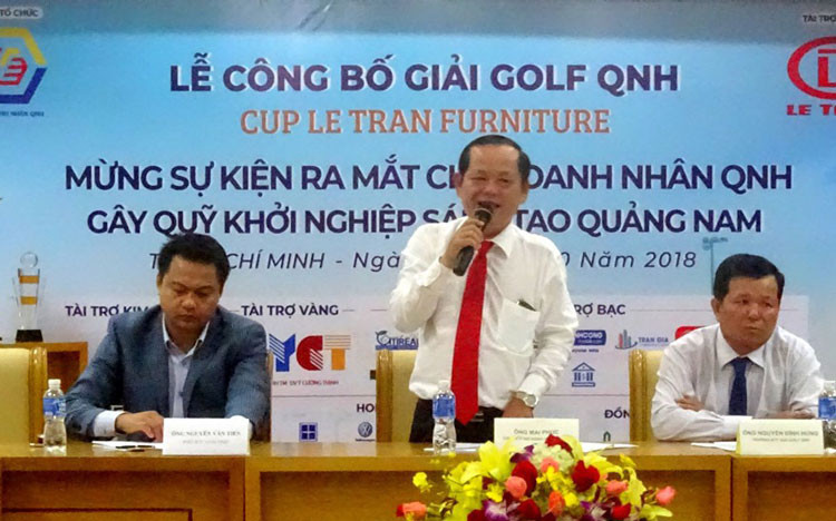 Kỷ niệm Ngày Doanh nhân Việt Nam 13/10: Giải Golf doanh nhân gây qũy khởi nghiệp sáng tạo