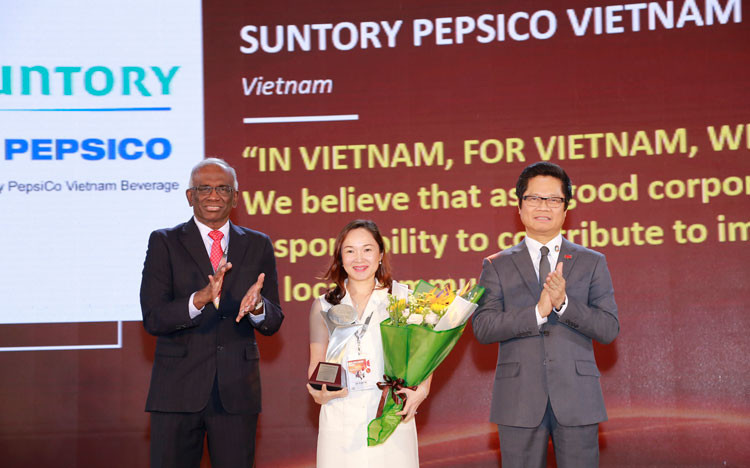 Suntory PepsiCo Việt Nam nhận giải thưởng nhân sự uy tín Châu Á
