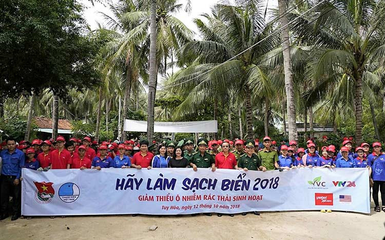 Vietjet và Trung ương Hội Liên hiệp Thanh niên Việt Nam, Trung tâm Tình nguyện Quốc gia tổng kết chiến dịch “Hãy làm sạch biển” 2018