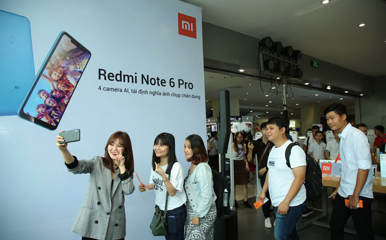 Xiaomi lập kỷ lục mới về selfie với Redmi Note 6 Pro