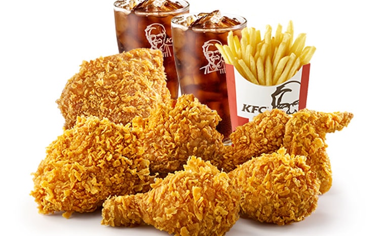 KFC giảm đến 40%