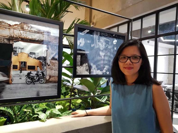 Nữ doanh nhân, nghệ sĩ tại triển lãm Pot-Au-Phở