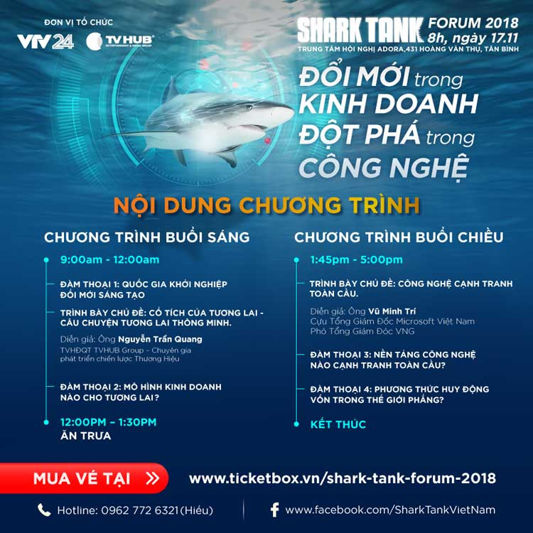 Shark Tank Forum 2018 - Agenda