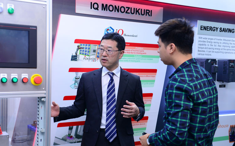 Mitsubishi Electric: Robot và trí tuệ nhân tạo kết hợp hài hòa với con người để tạo nên một nhà máy thông minh bền vững
