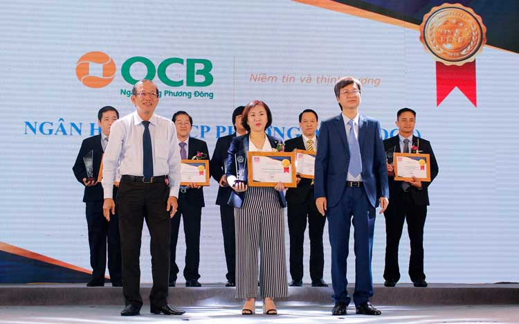 Dịch vụ bán lẻ Ngân hàng Phương Đông nhận giải Tin & Dùng 2018