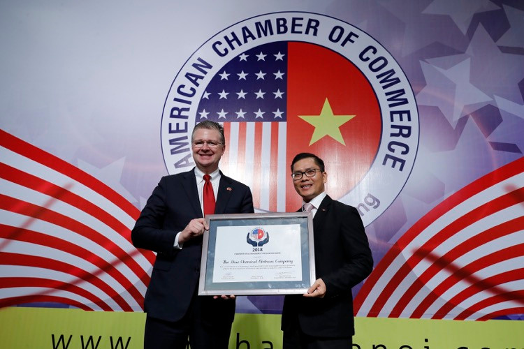 Dow Việt Nam nhận Giải thưởng đóng góp vì cộng đồng