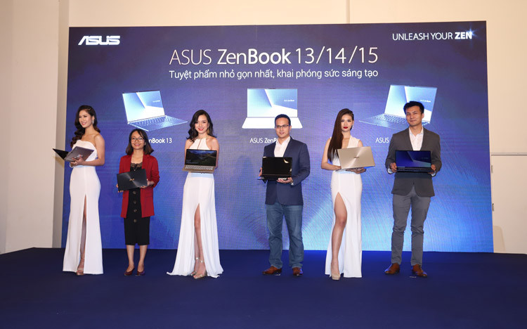 Asus Việt Nam ra mắt series ZenBook