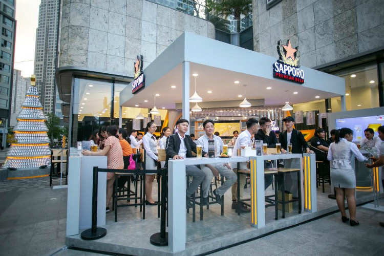 Sapporo khai trương Sapporo Premium Bar đầu tiên tại Landmark 81