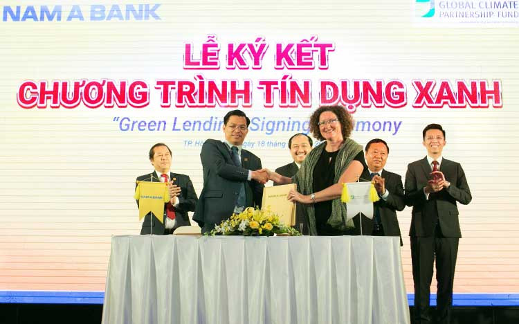 Nam A Bank và GCPF triển khai chương trình “tín dụng xanh”