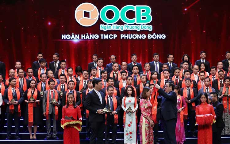 OCB vào top 100 Sao Vàng đất Việt 2018