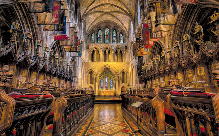 Vương cung thánh đường Thánh Patrick ở Dublin - Ảnh: Internet
