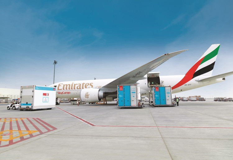 Emirates SkyCargo vận chuyển 2,6 triệu tấn hàng hóa trong năm 2018